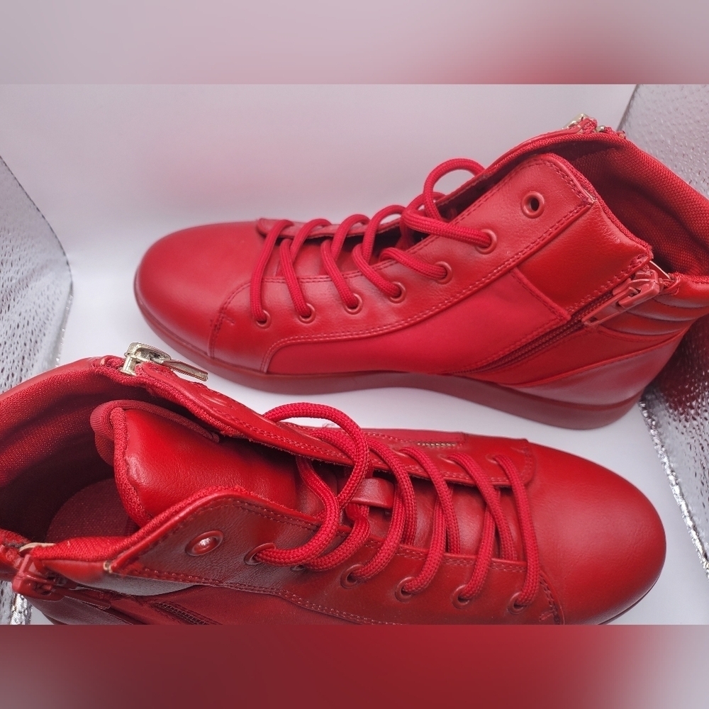 Womens Call it Spring red high top Sneakers size 7 - Picture 9 of 16